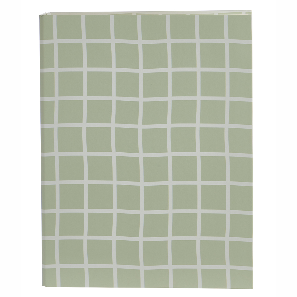 Wilko A4 Soft Sanctuary Check Ringbinder Image 2