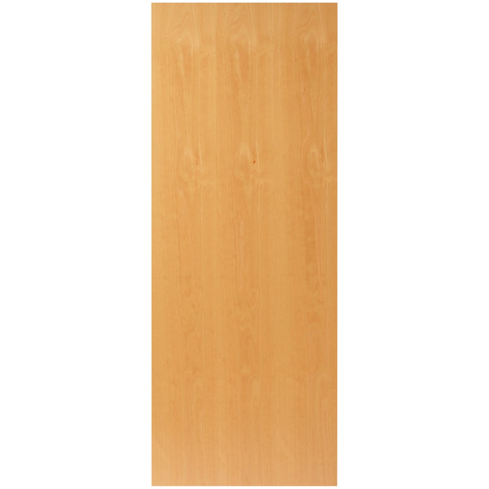 JB Kind Veneered Flush Beech FD30 Internal Fire Door 1981 x 686mm Image 1