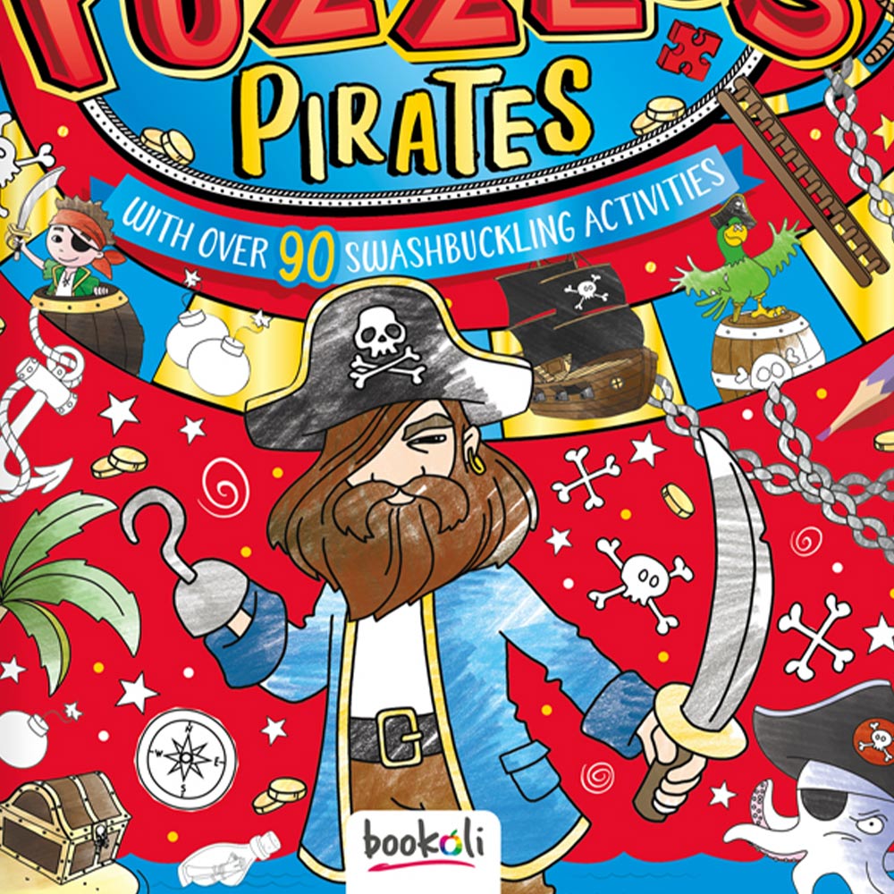 Mega Puzzles Pirates Book Image 3