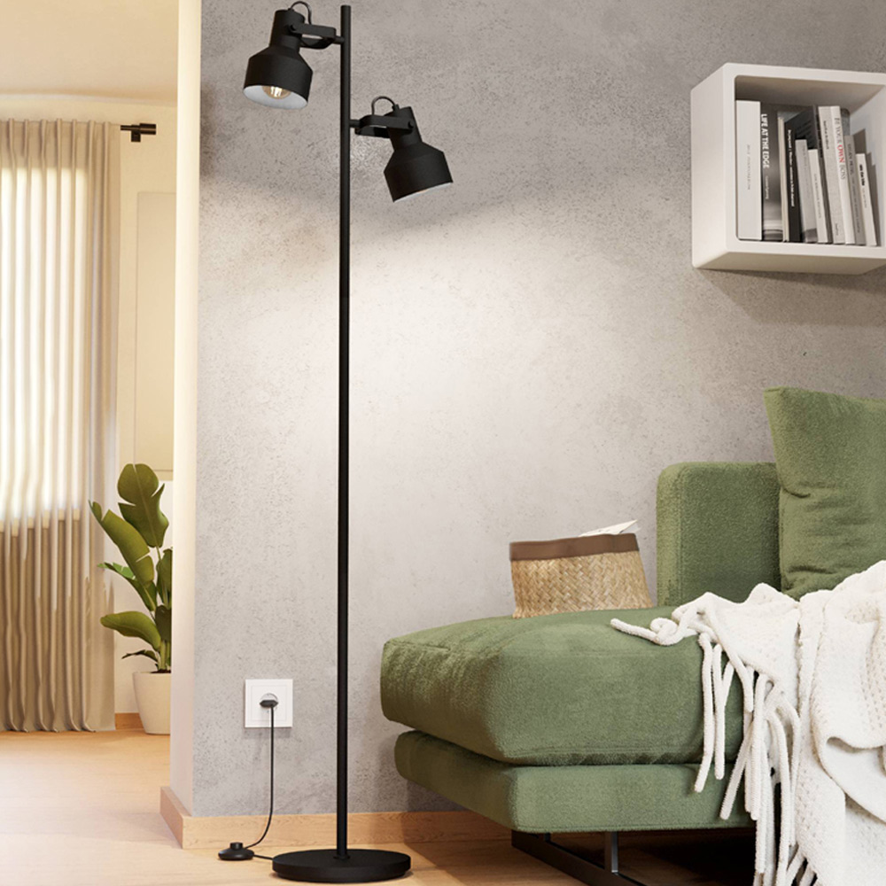 EGLO Casibare Adjustable Floor Lamp Image 2