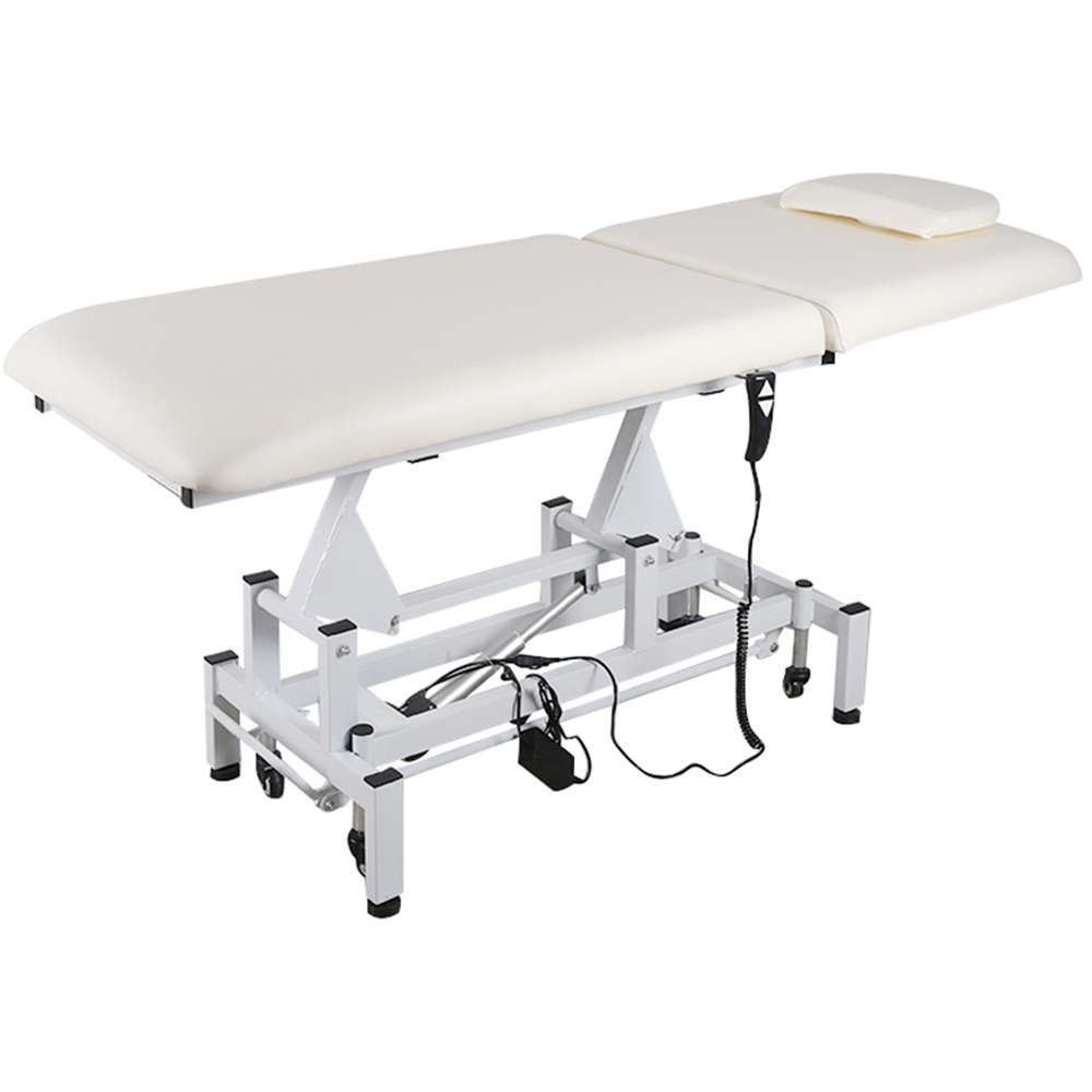 Living and Home Electric Beauty Bed with Adjustable Reclining Backrest Image 2