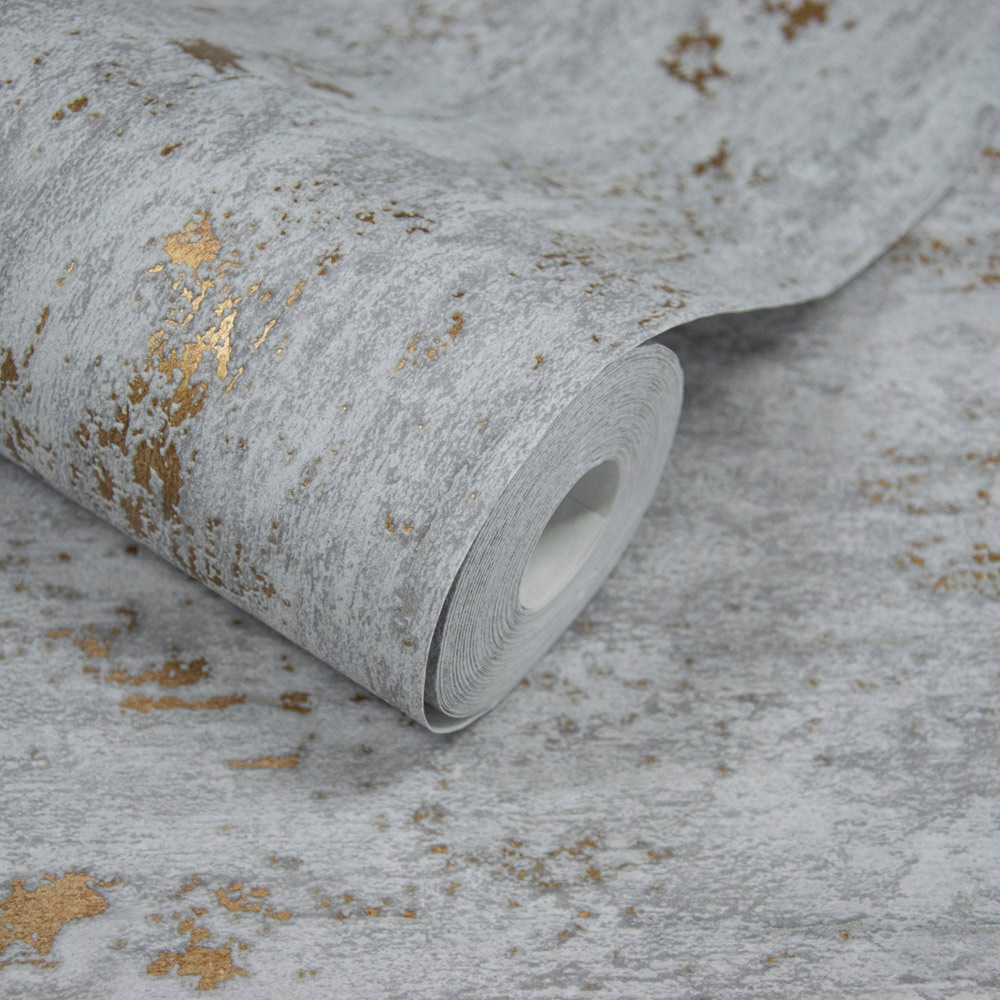 Grandeco Urban Textured Concrete Grey Wallpaper by Paul Moneypenny Image 2
