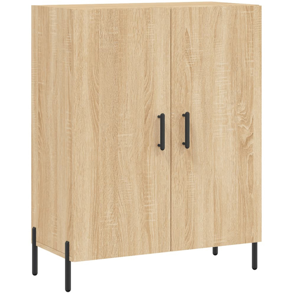vidaXL 2 Door Sonoma Oak Sideboard Image 2