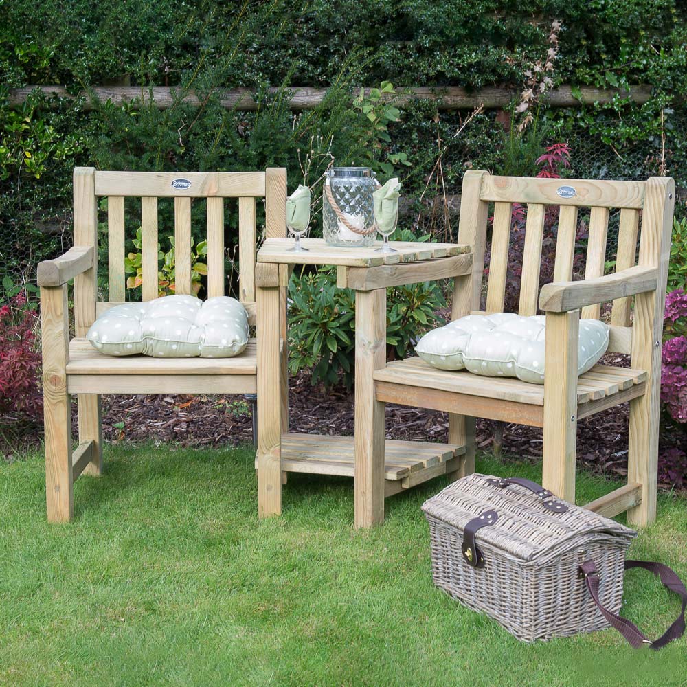 Forest Garden Harvington Love Companion Seat Image 1