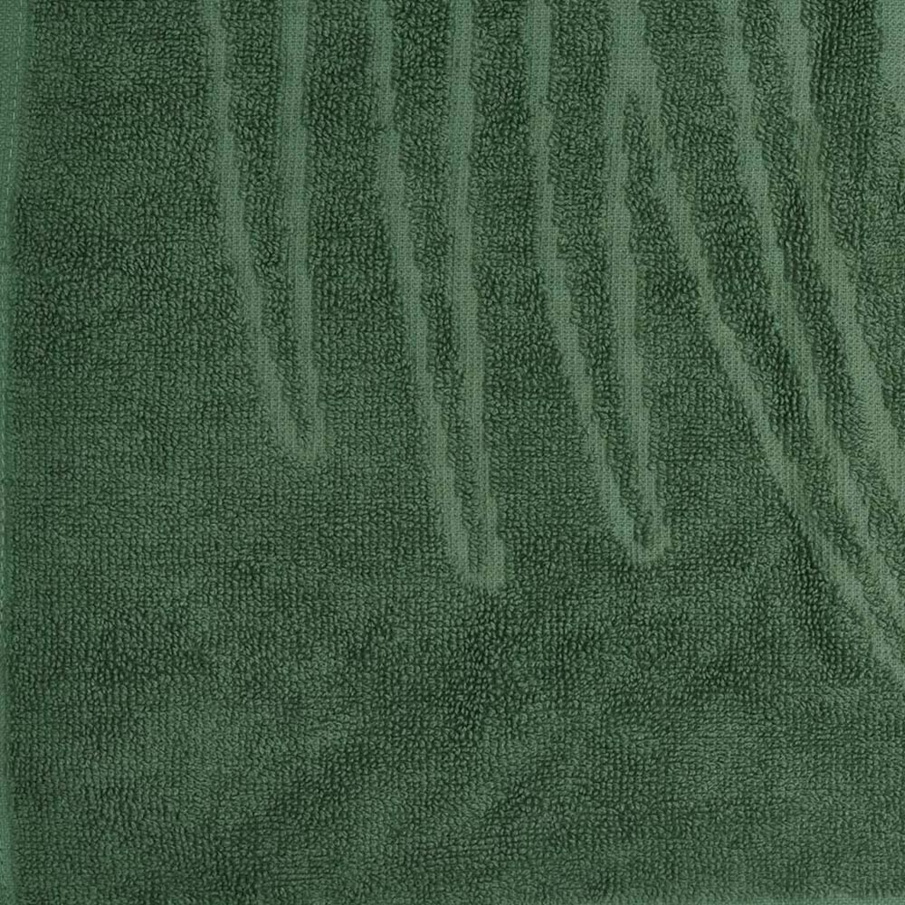 Wilko Green Botany Leaf Hand Towel Image 2