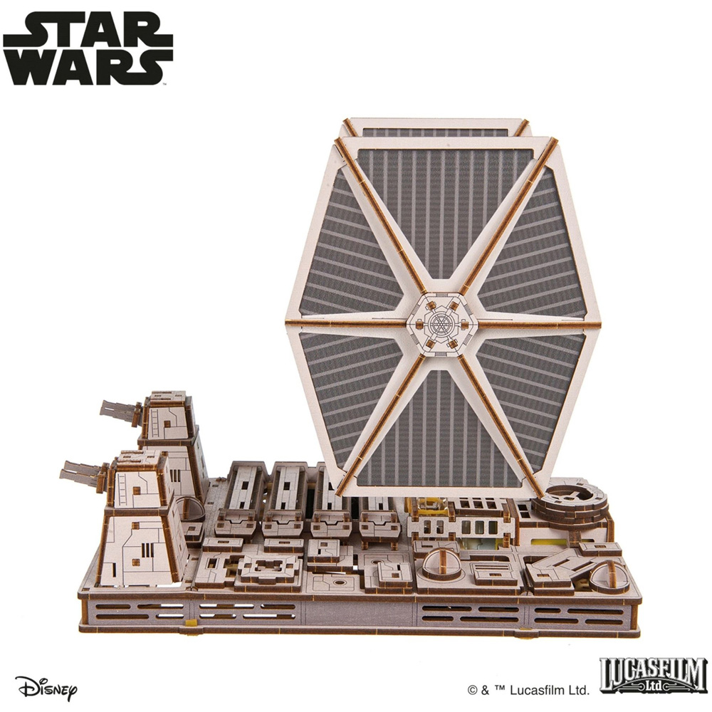 Ugears Star Wars TIE Fighter Mechanical Model Image 7