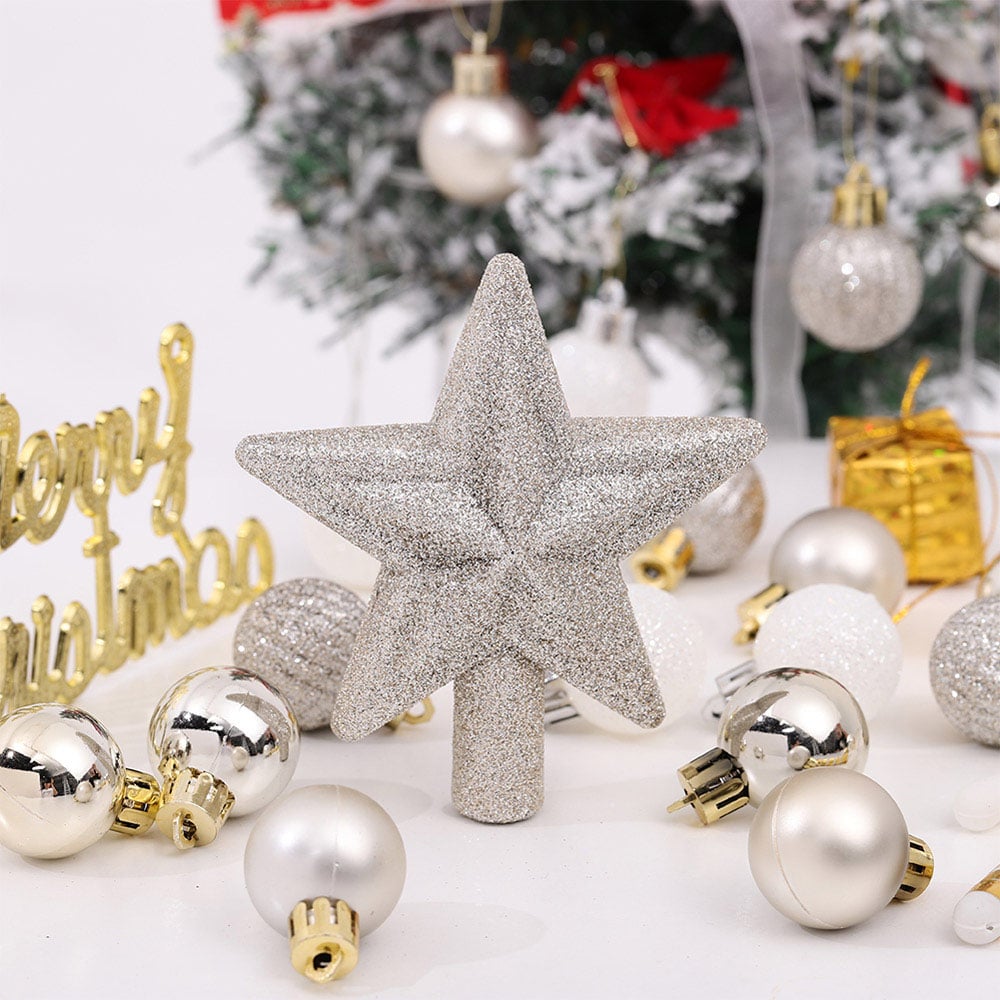Living and Home Silver Bauble 30 Pack Image 9