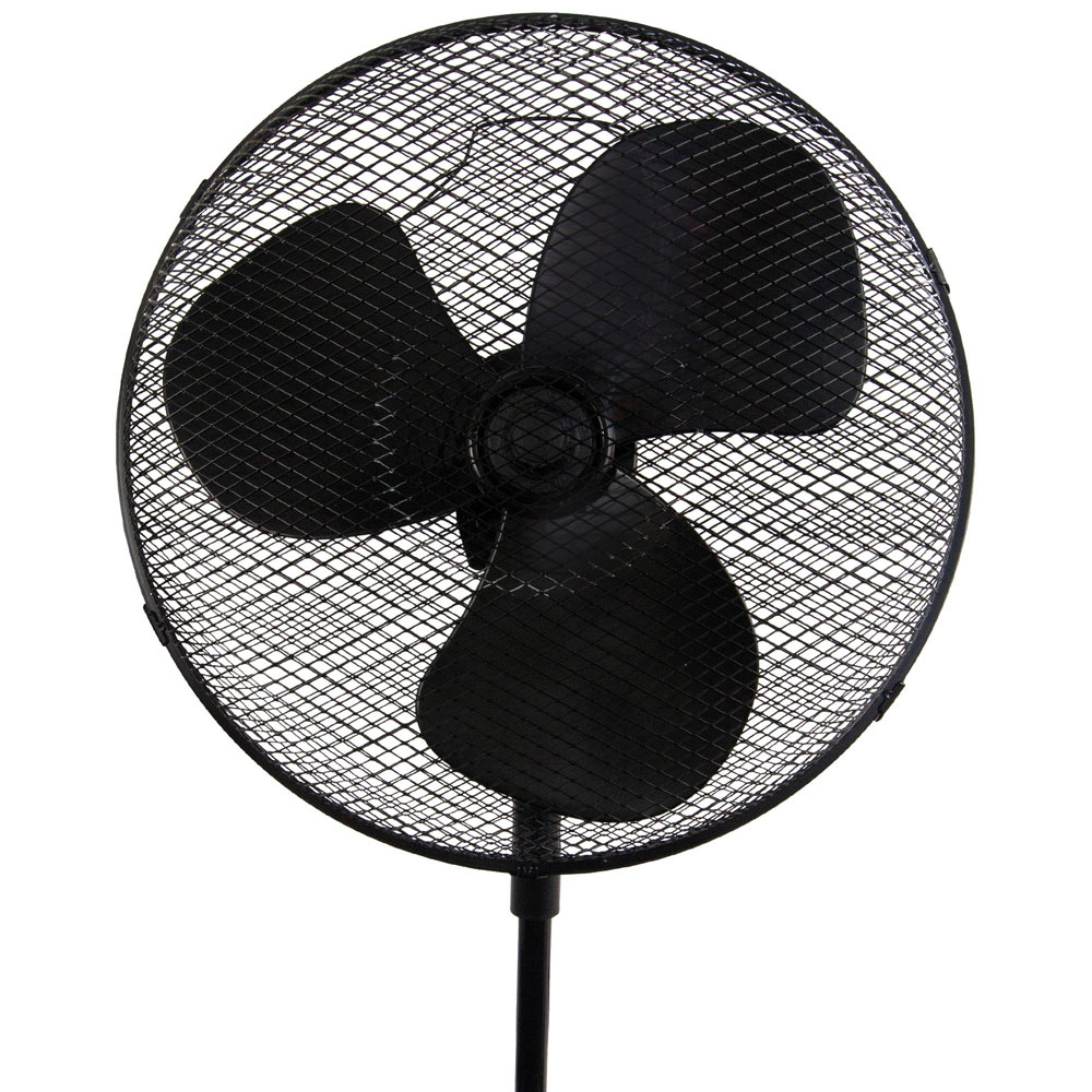 Igenix Black Pedestal Fan 16 inch Image 8