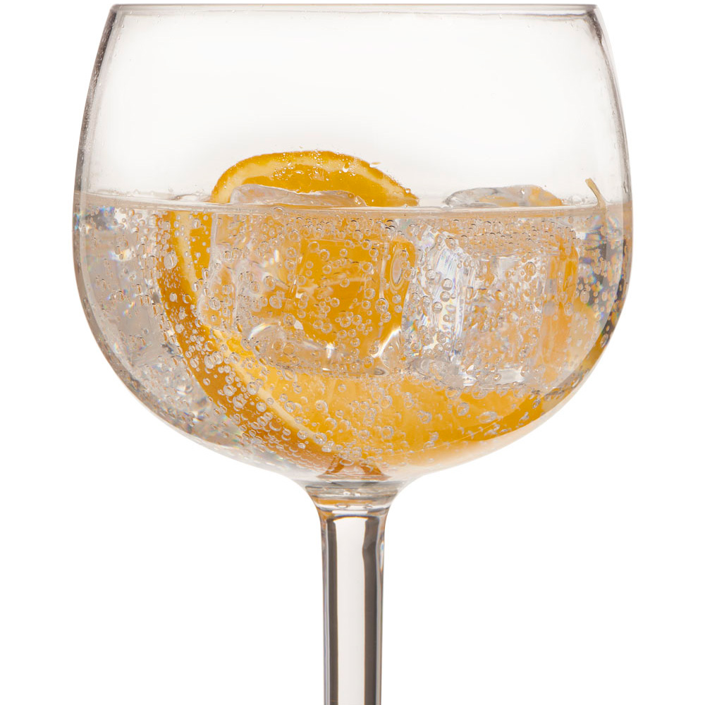 Wilko Clear Plastic Gin Glasses 4 Pack Image 6