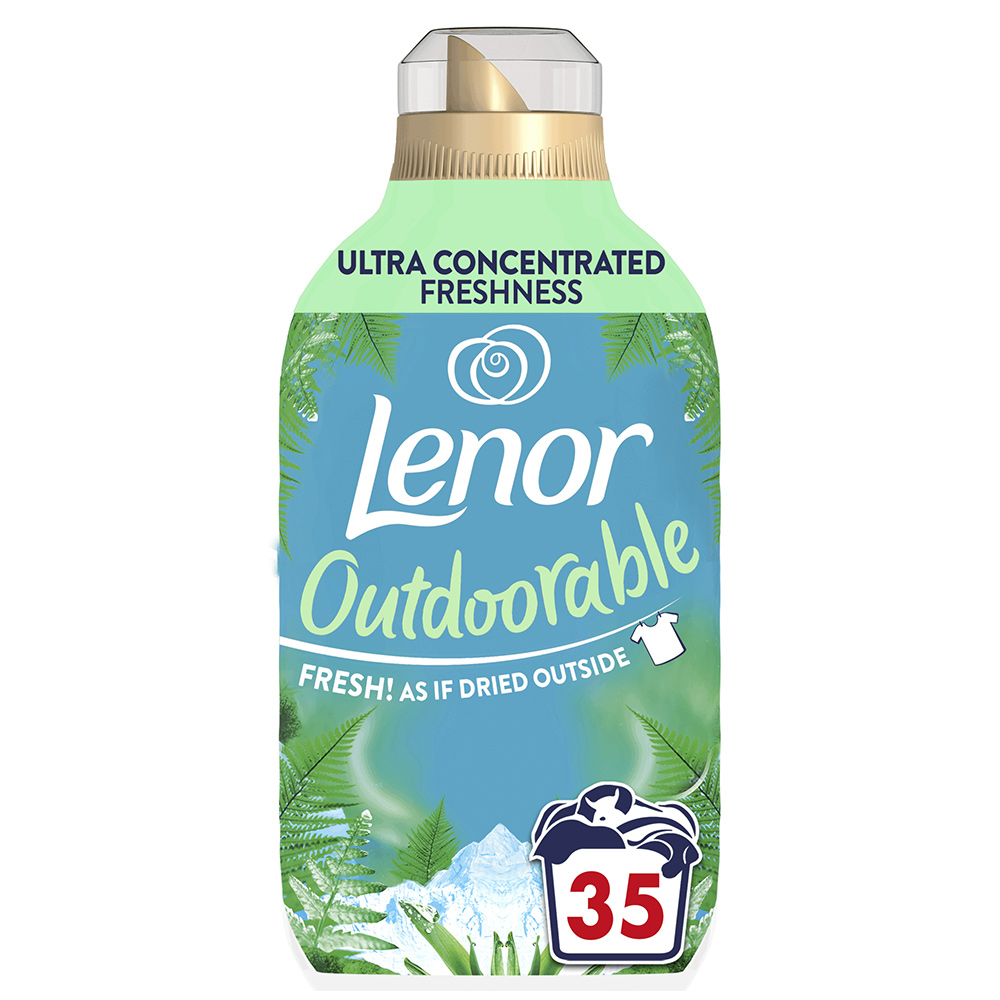 Lenor Outdoorable Northern Lights Fabric Conditioner 35 Washes 490ml Image 1