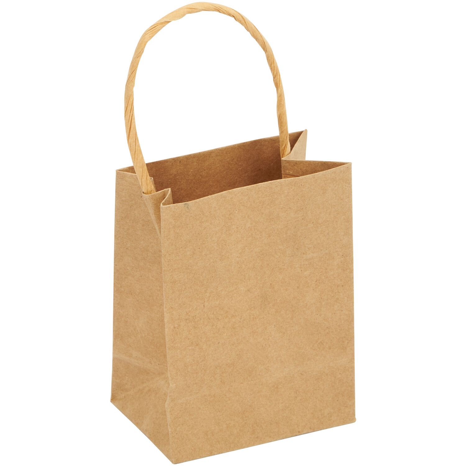 Mini Craft Gift Bag - Brown Image 1