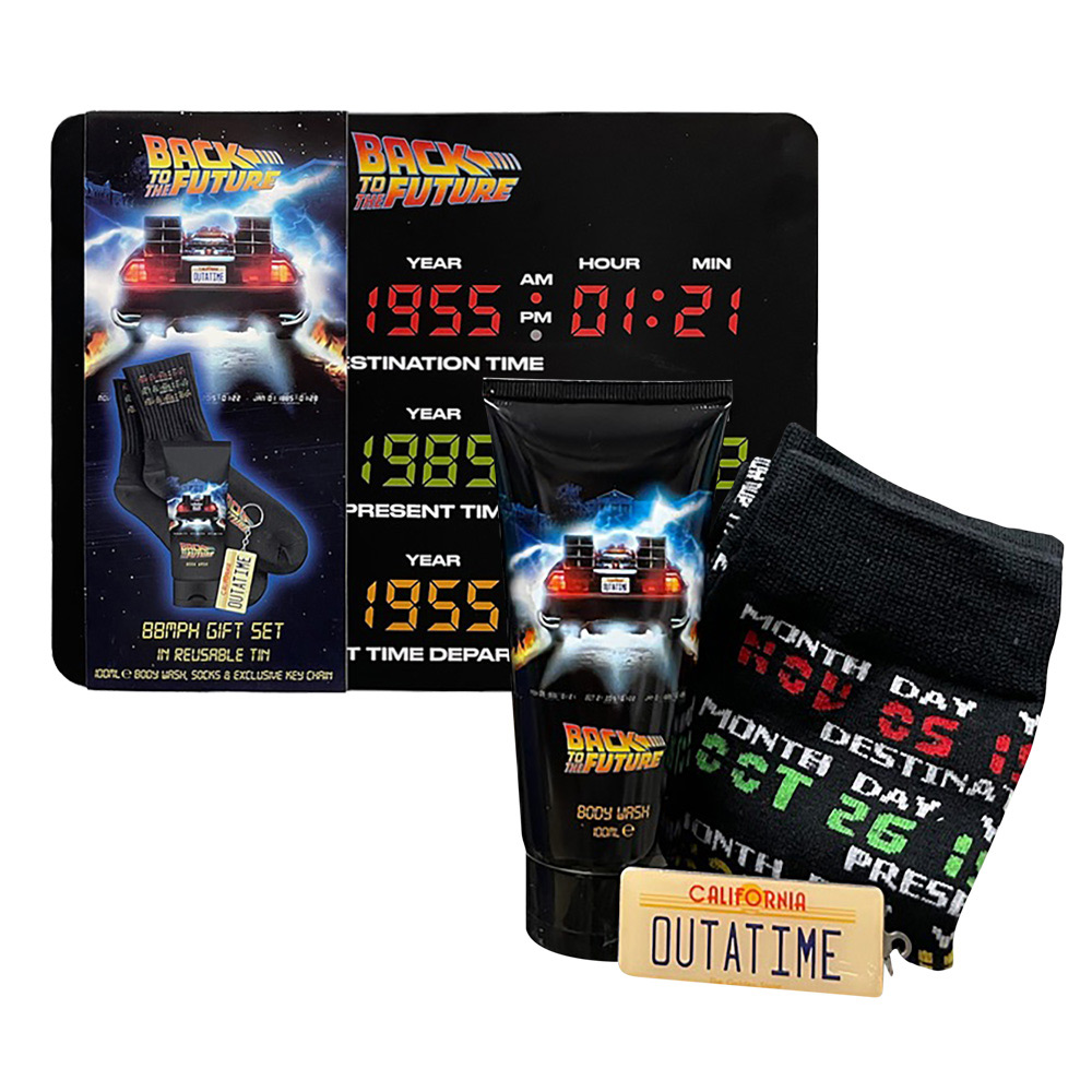 Back To Future Tin Gift Set 100ml Wilko