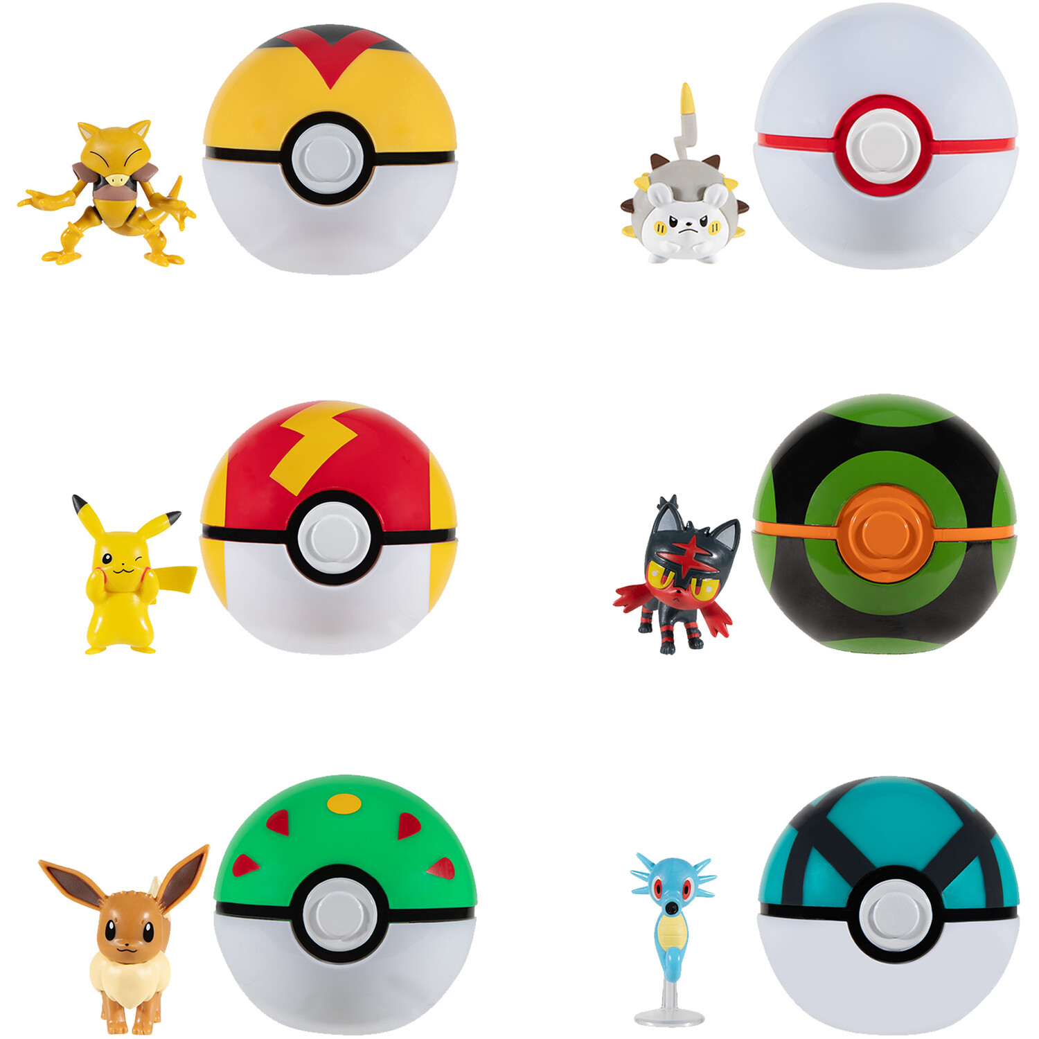 Pokemon Clip N Go Toy - Multicolour Image 7