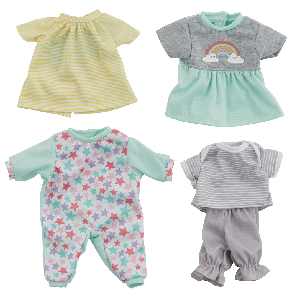 Wilko My Outfits Baby Doll with 5 Outfits Image 3
