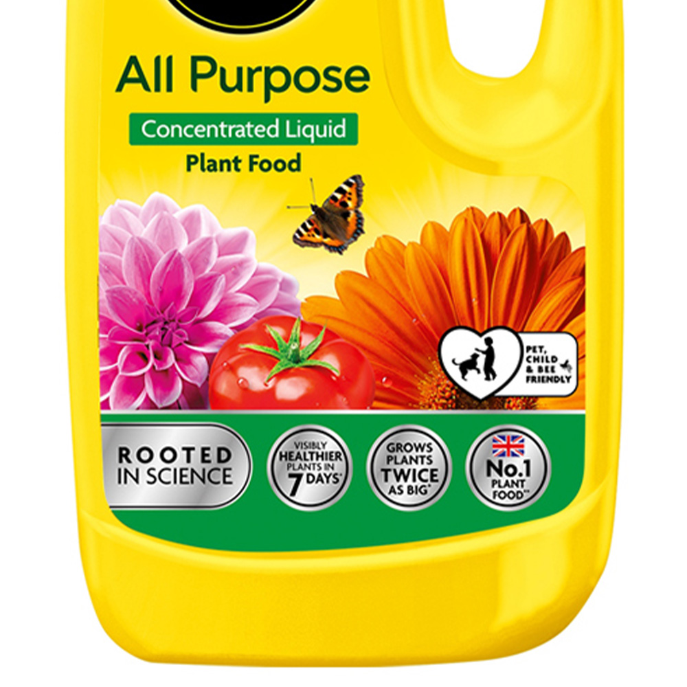 Miracle Gro All Purpose Concentrated Liquid Plant Food 800ml Image 3