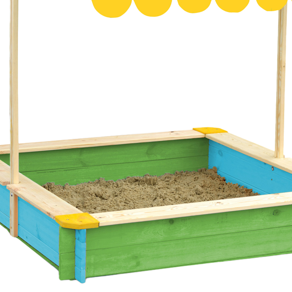 Peppa Pig Sandpit with Sun Roof Image 4