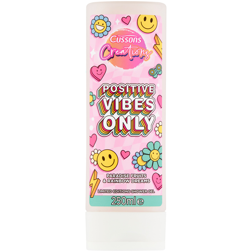 Cussons Creations Positive Vibes Shower Gel 250ml Image 1