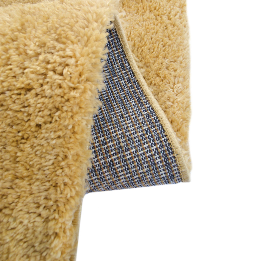 Homemaker Ochre Snug Plain Shaggy Rug 120 x 170cm Image 4