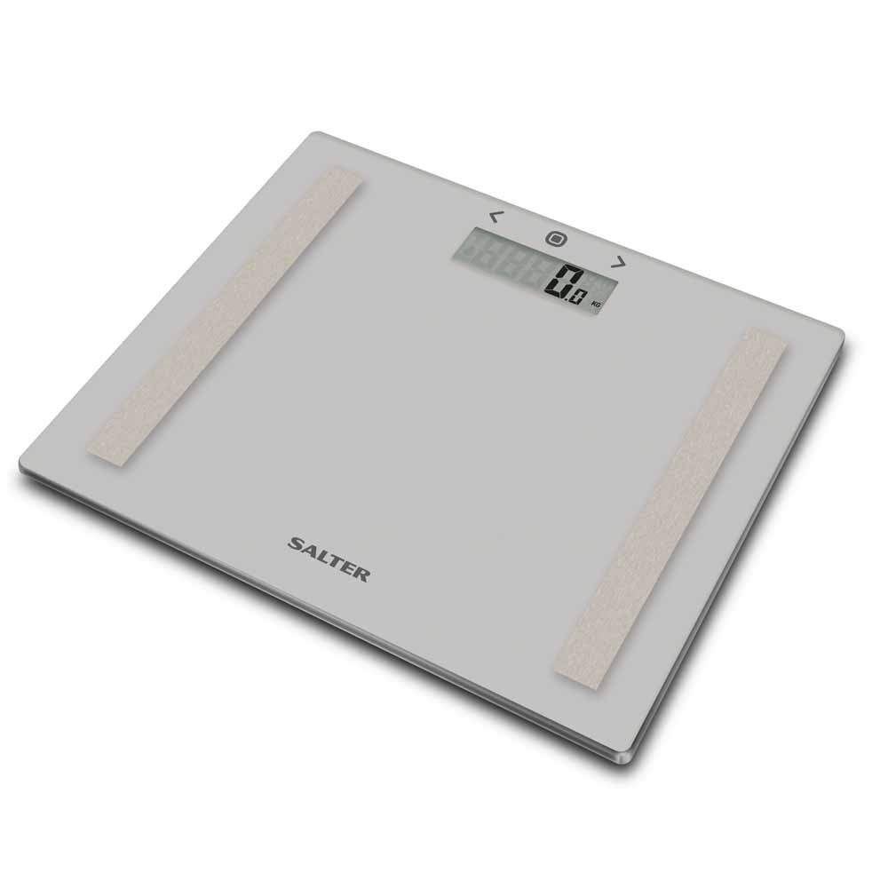Salter Compact Glass Analyser Bathroom Scales 9113 Image 1