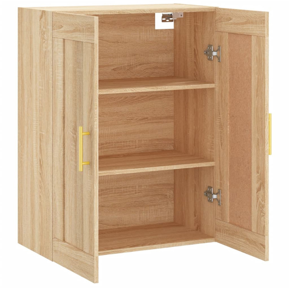 vidaXL 2 Door Sonoma Oak Wall Mounted Cabinet Image 6