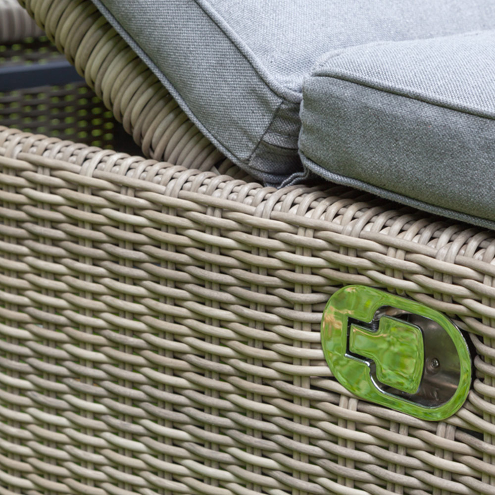 Royalcraft Wentworth Rattan Multi-position Sunlounger Image 5