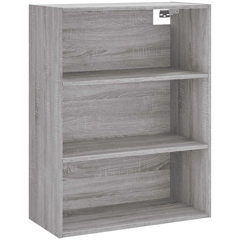 vidaXL 2 Door 3 Shelf Grey Sonoma Tall Highboard Image 5