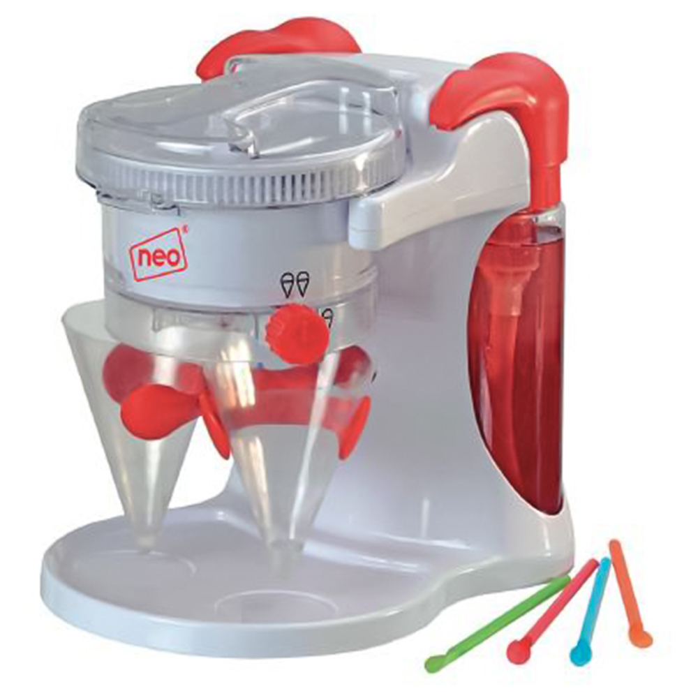 Neo White Ice Snow Cone Slushy Maker Machine Image 1