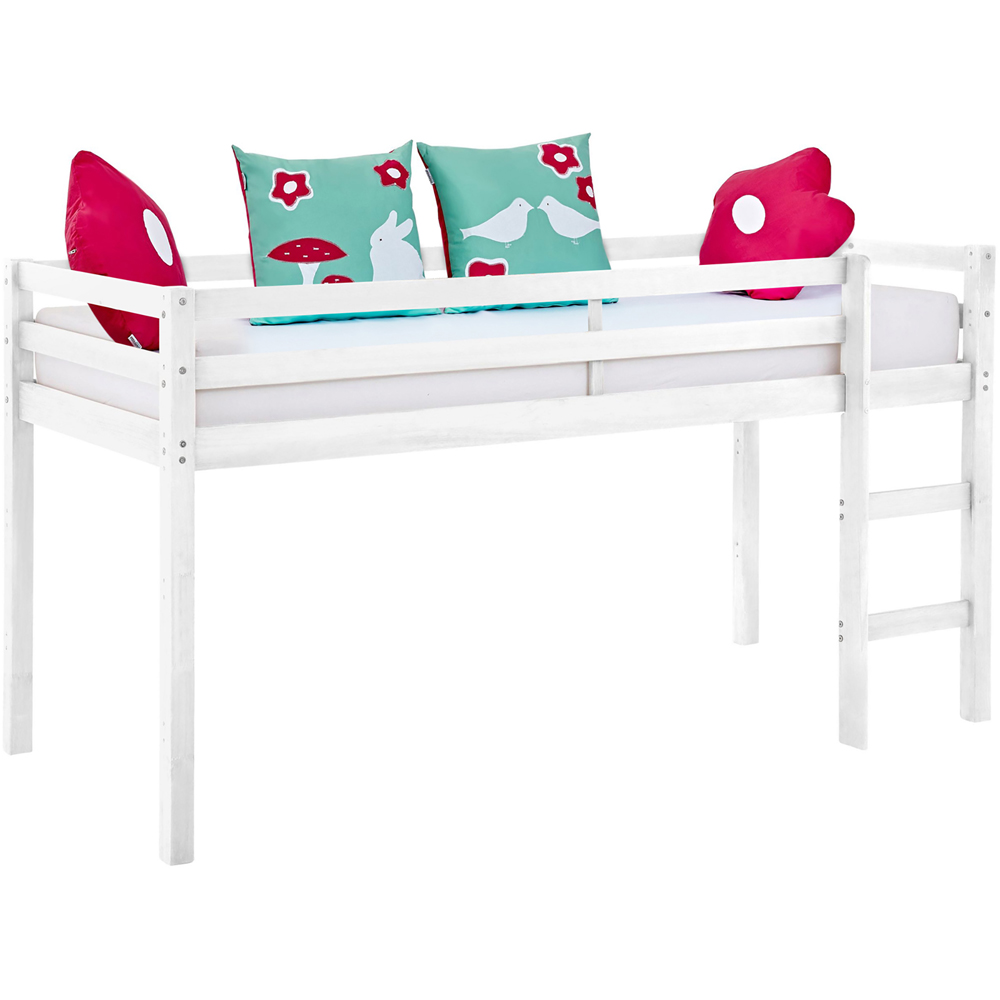 Loft24 Alpi White Midsleeper Bed Image 3