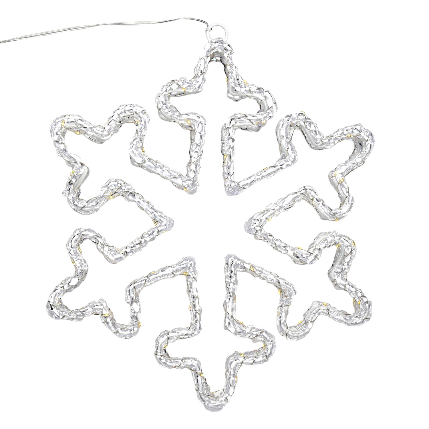 3D Acrylic Snowflake Light Image 1