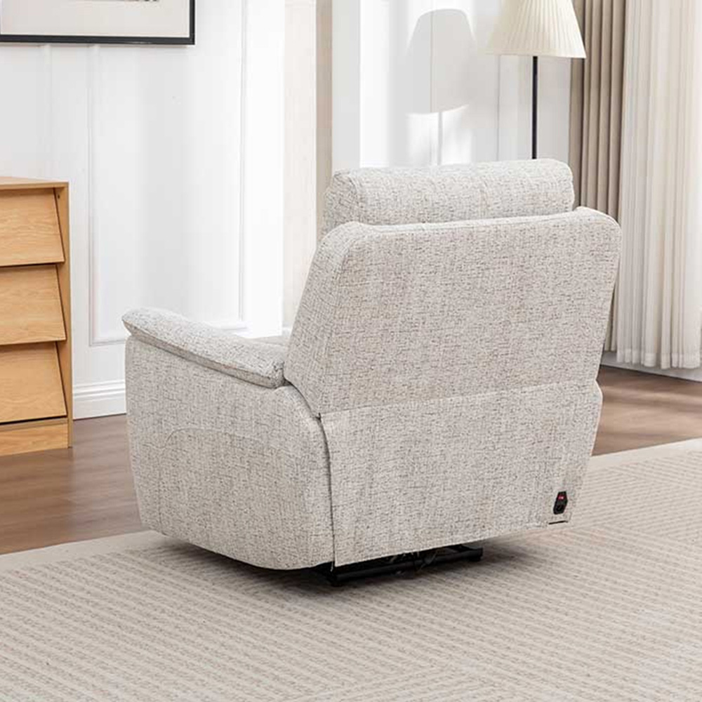 Long Island Beige Recliner Chair Image 5