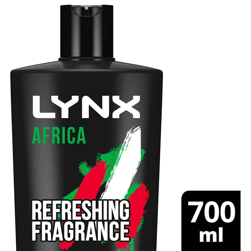 Lynx XXXL Africa Shower Gel Case of 6 x 700ml Image 3