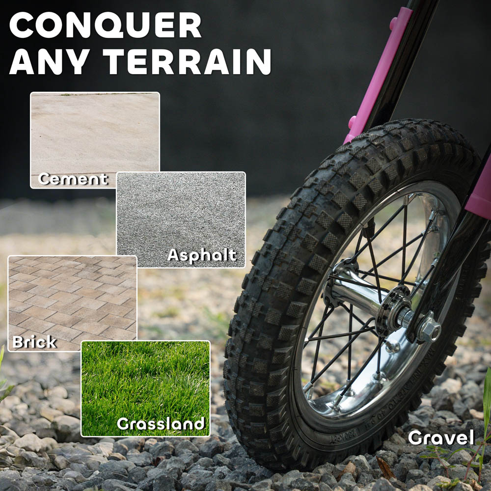 Tommy Toys Pink Battery Powered Ride On Motorcycle 24V Image 4