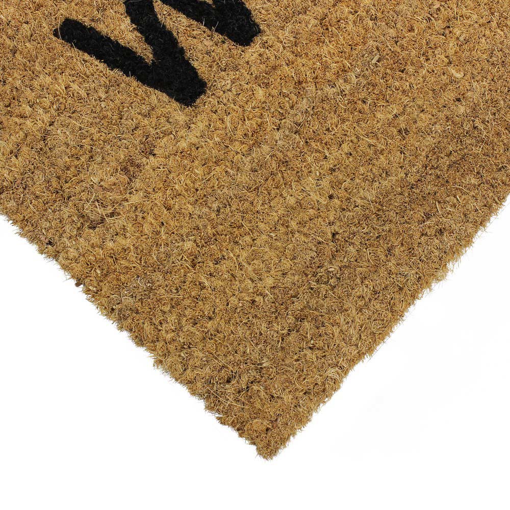 JVL Latex Coir Welcome Doormat 33.5 x 60cm Image 3