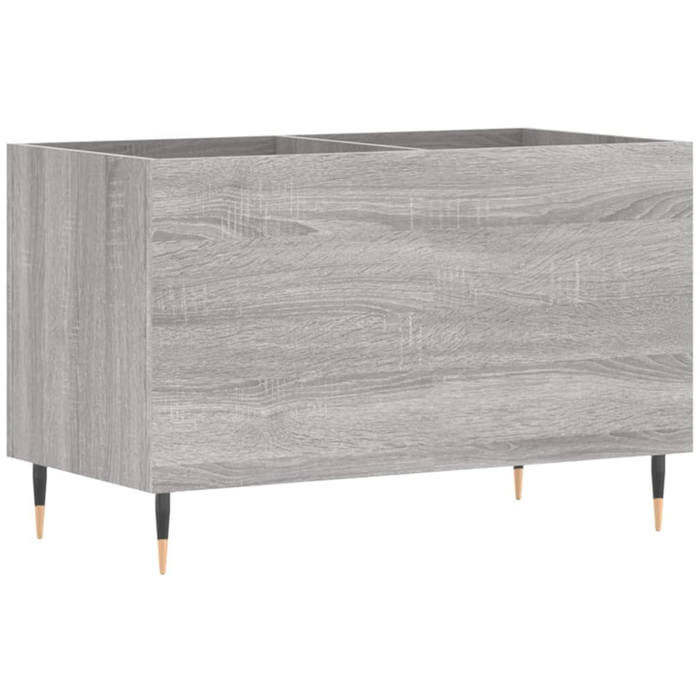 vidaXL Grey Sonoma Record Cabinet Image 6