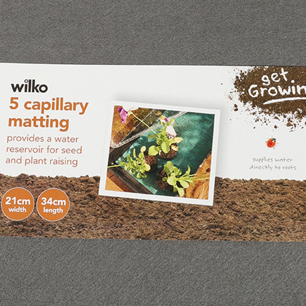 Wilko Capillary Matting 5 Pack Image 2