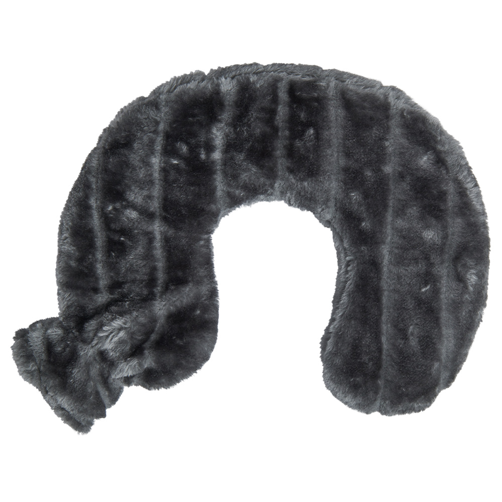 Single Wilko Faux Fur Neck Hot Water Bottle in Assorted styles Wilko
