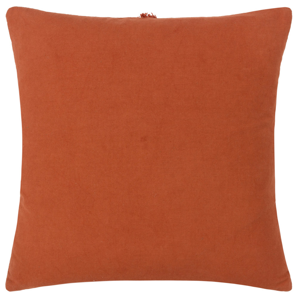 furn. Dakota Rust Tufted Cushion Image 3