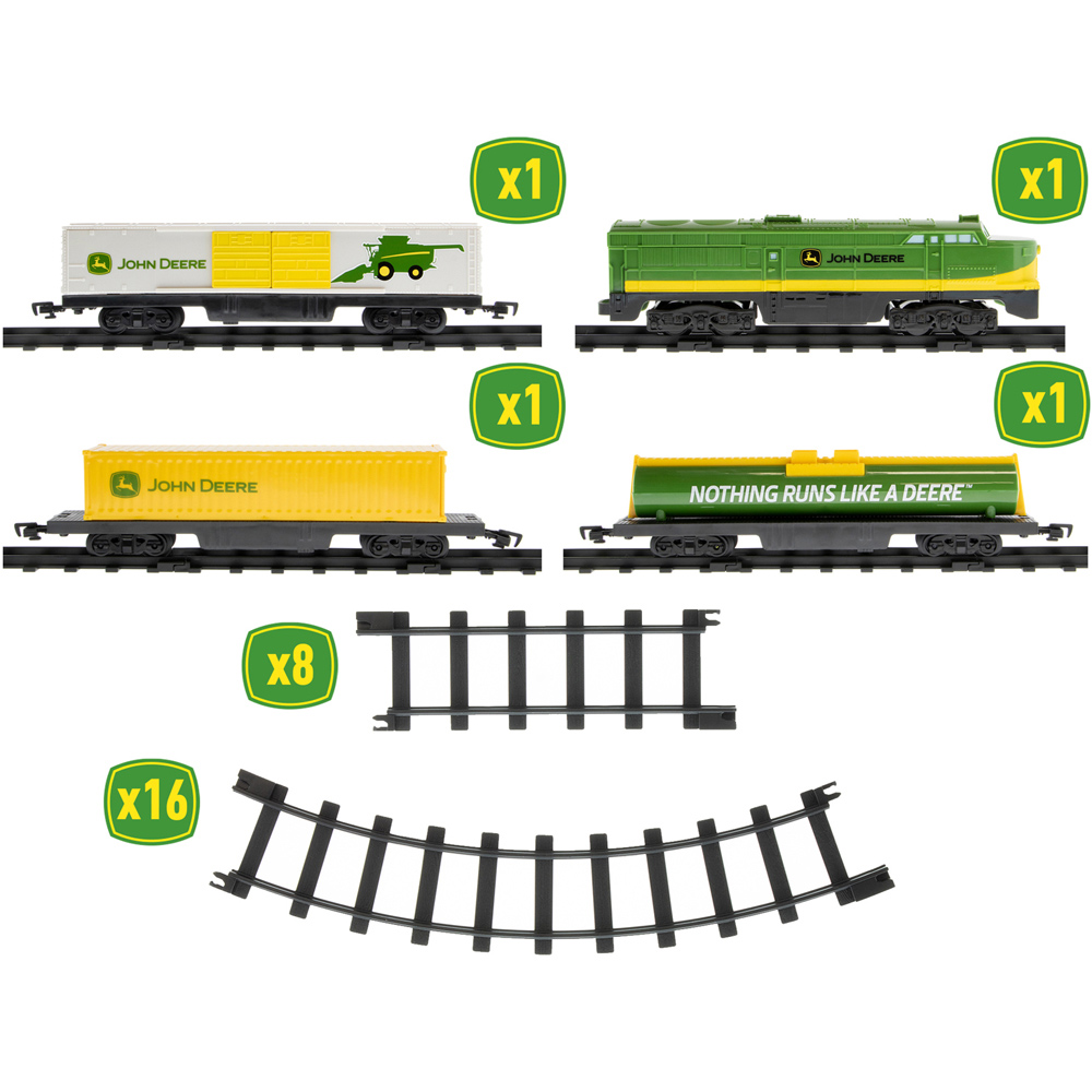 John Deere Express Train 28 Piece Set Image 3