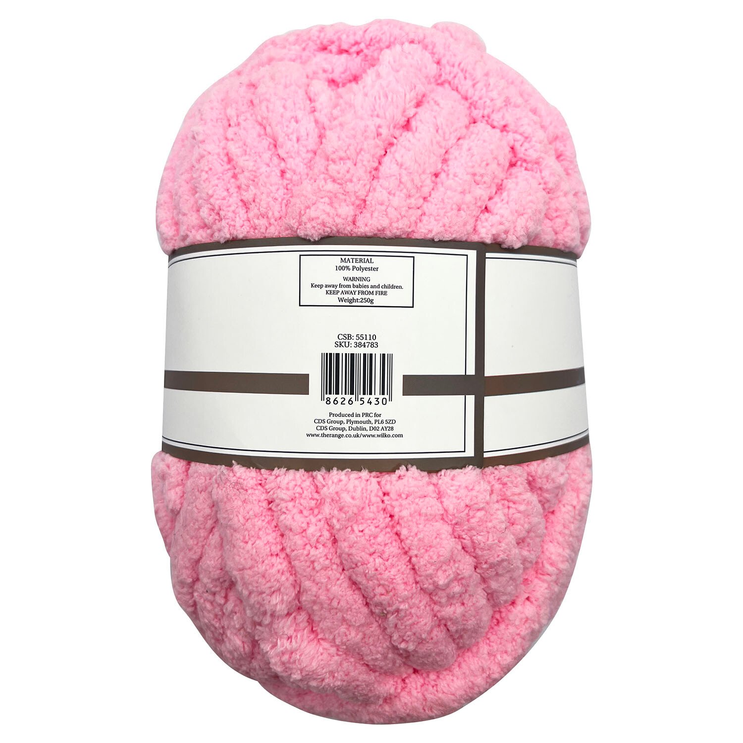 Divante Light Pink Jumbo Soft Touch Yarn 250g Image 2