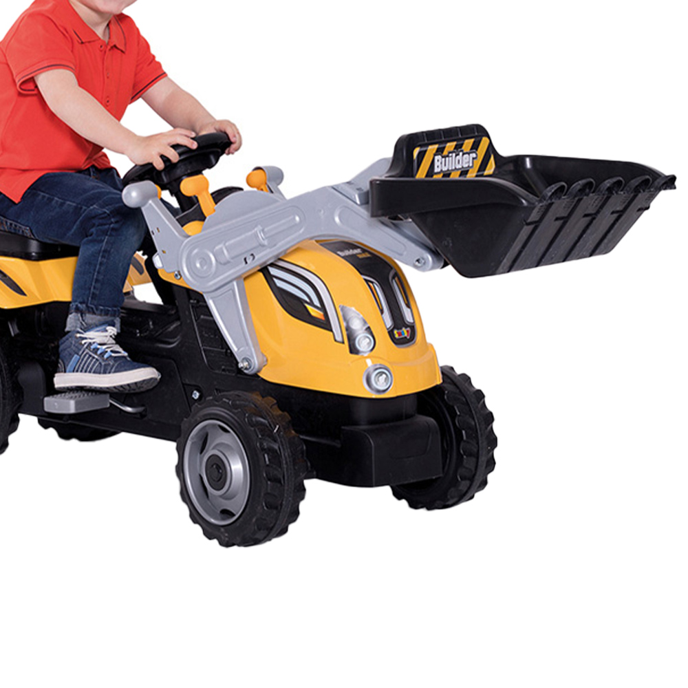 Smoby Builder Maxx Tractor and Trailer Image 3