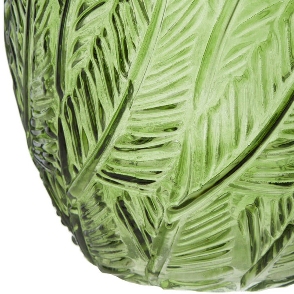 Premier Housewares Corie Botanical Green Vase Large Image 3