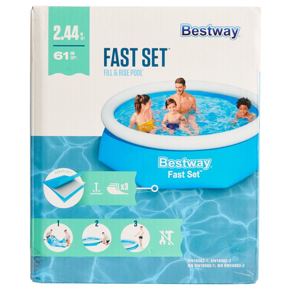 Bestway Fast Set Pool 8ft x 24inch Image 2