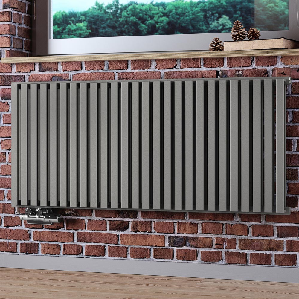 Terma Nemo 3922 BTU Metallic Stone Radiator 530 x 1185mm Image 2