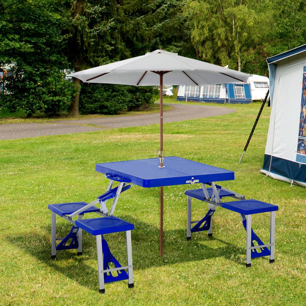 Outsunny folding cheap picnic table
