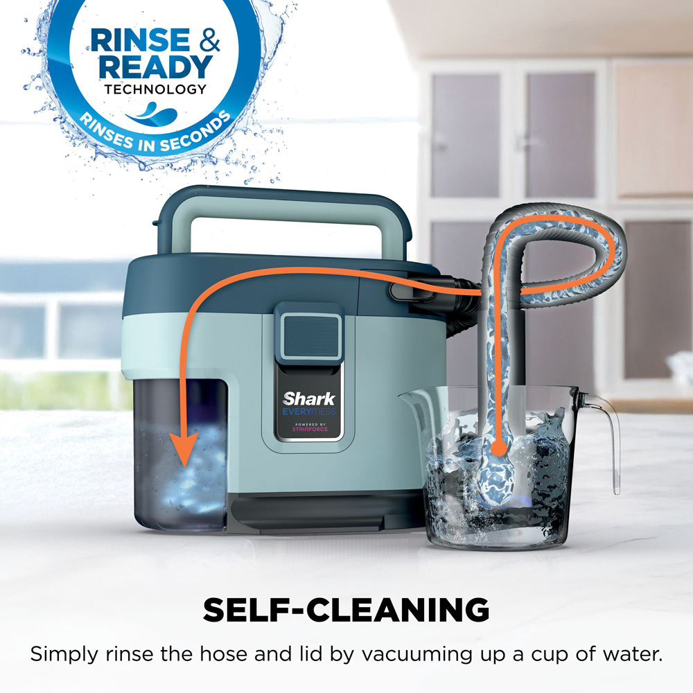 Shark EveryMess VX110UK 3-in-1 Blue Portable Wet and Dry Vacuum Cleaner Image 9