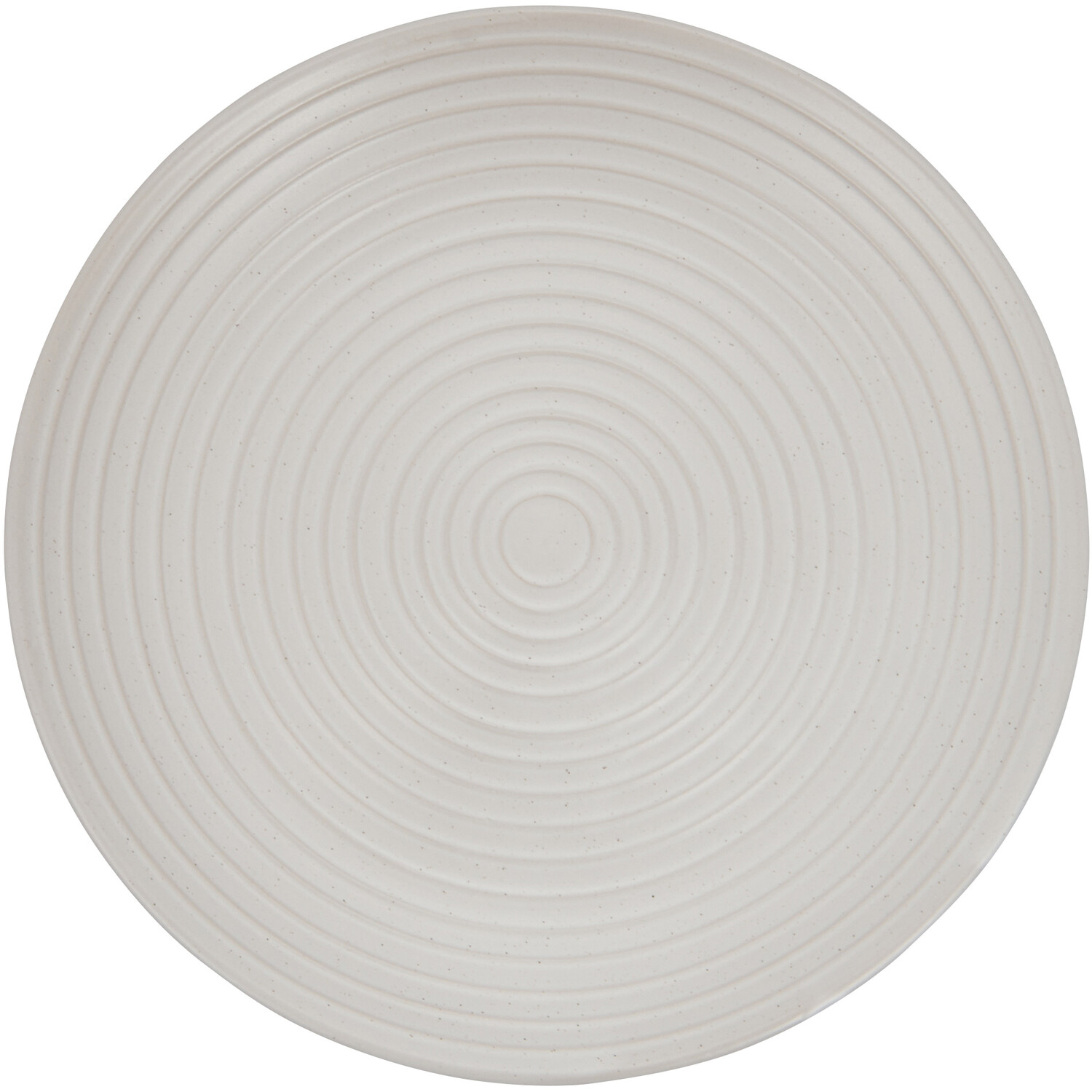 Genoa Ribbed Plate - Cream / Side Plate Image 4