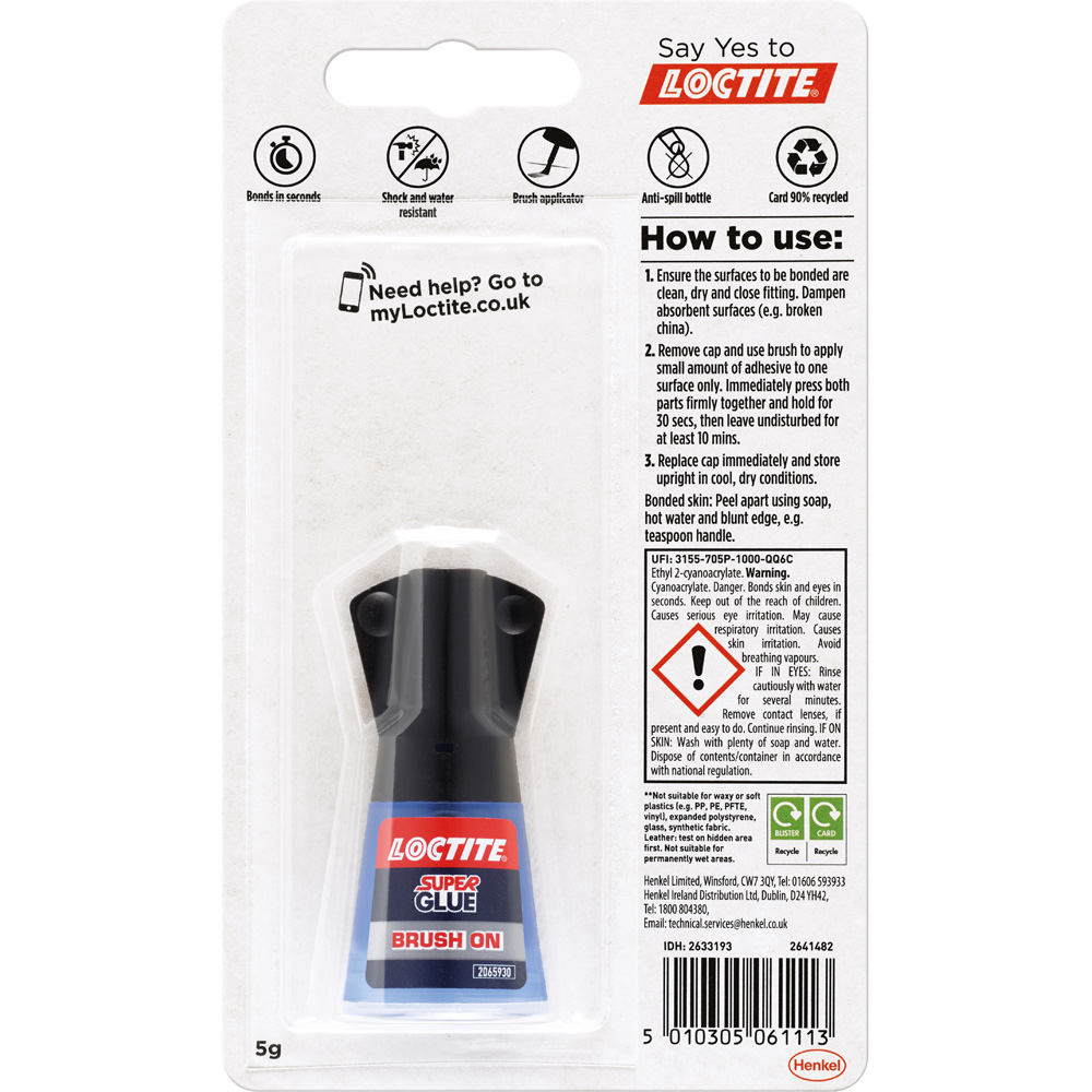 Loctite Brush On Super Glue 5g Image 6