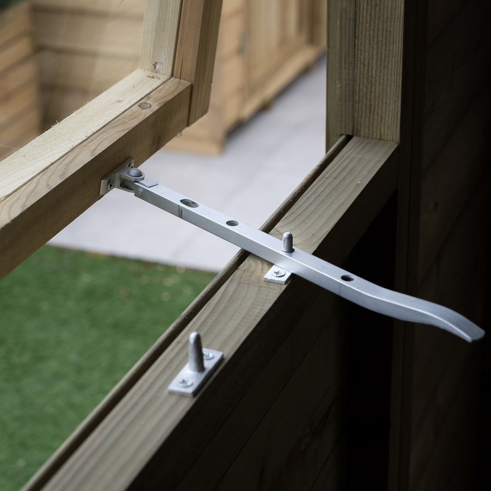 Forest Garden Timberdale 10 x 6ft Pressure Treated Apex Wooden Shed Image 5