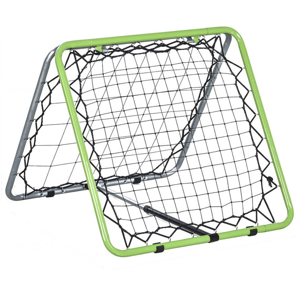 HOMCOM Kids Rebounder Net and Goal Set Image 1