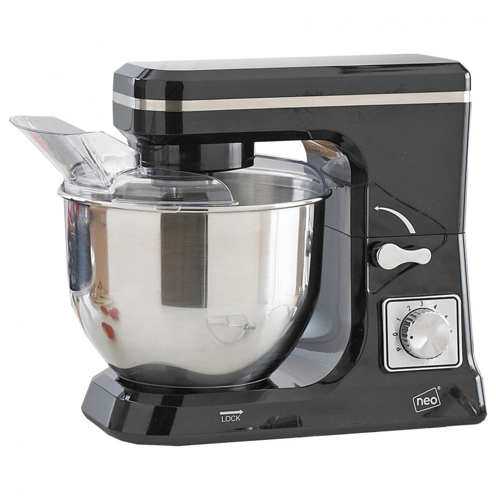 Neo Black 5L 6 Speed 800W Electric Stand Food Mixer Image 1